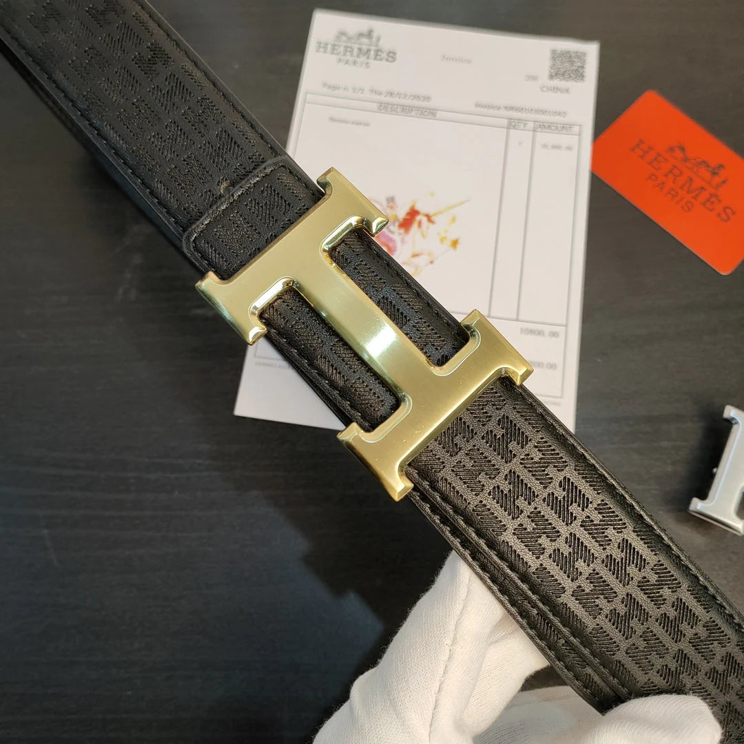 2025 2 Colors printed leather belt