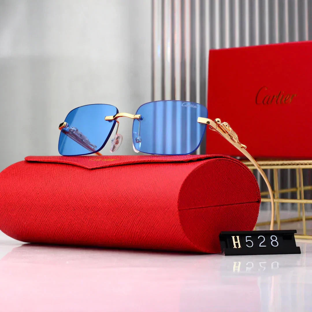 2025 Golden Leopard Frame Sunglasses