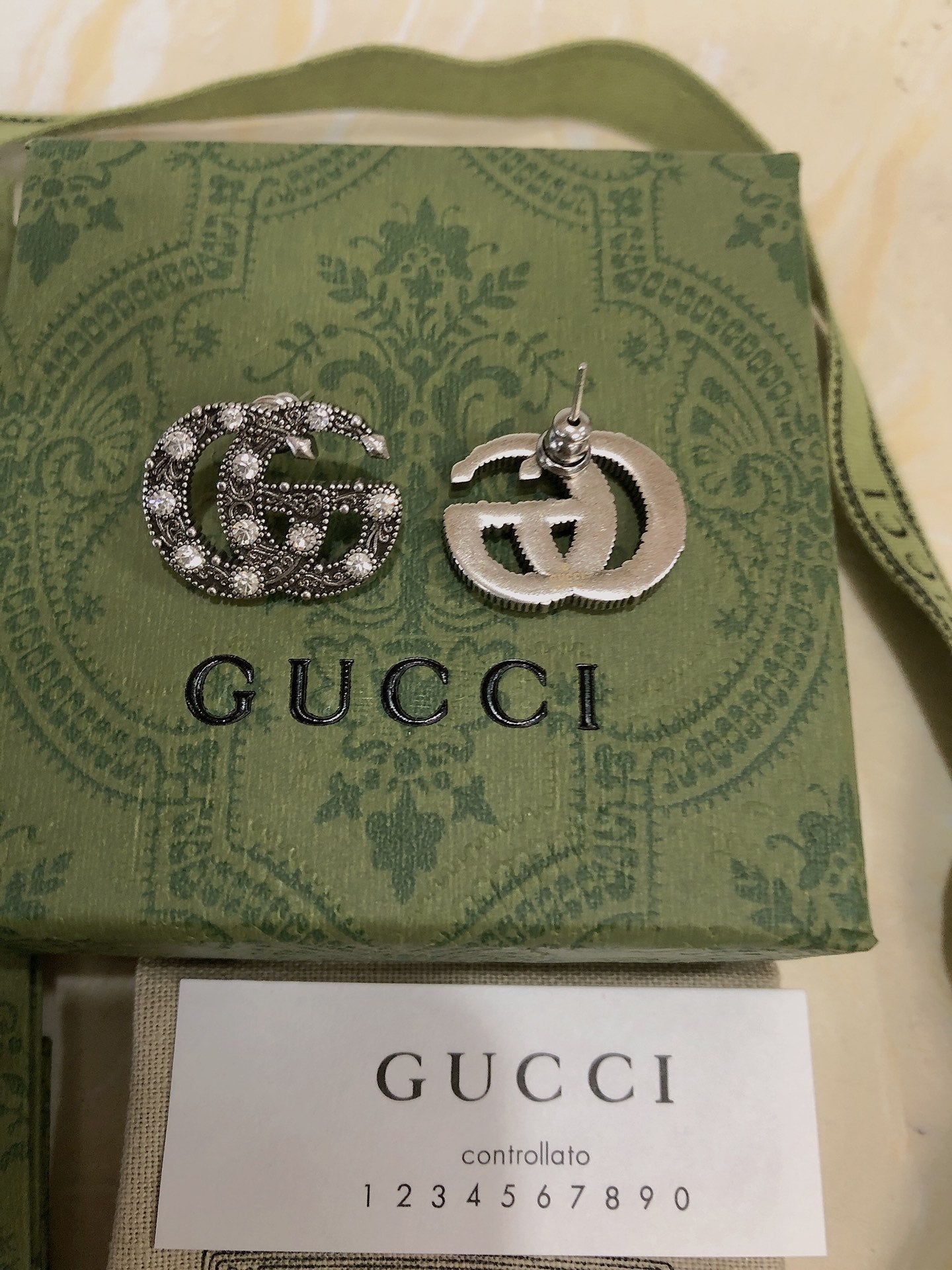 2025 Vintage Double Diamond Earrings