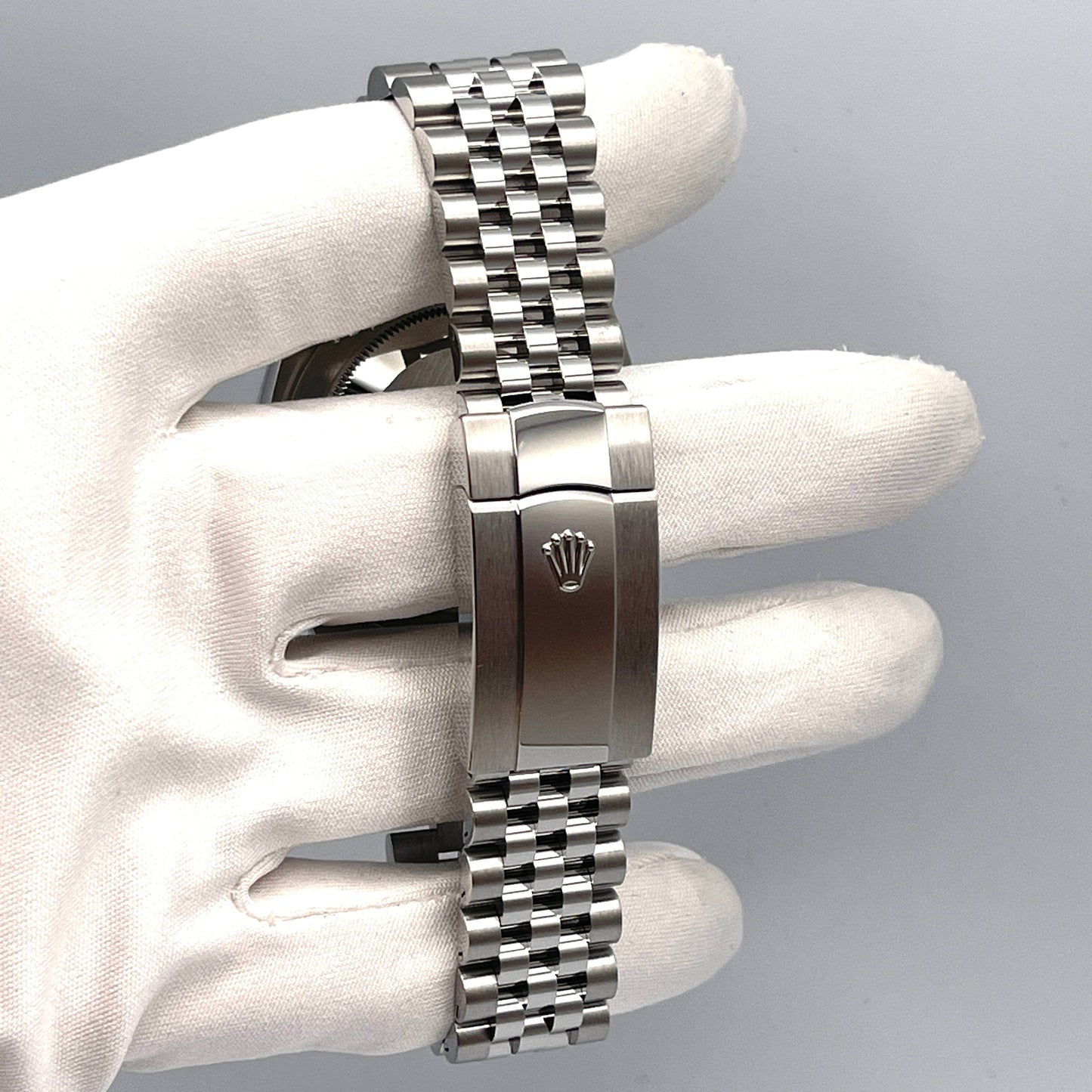 2025 Watch Datejust 126334 Stainless Steel Slate Diamond Dial Jubilee