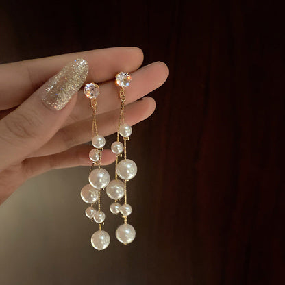 2025 tassel pearl Earrings