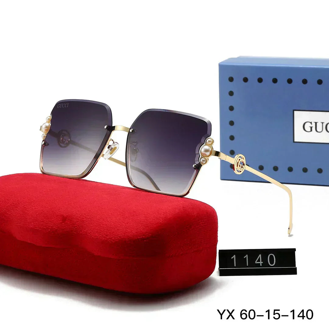 2025 Minimalist rimless sunglasses