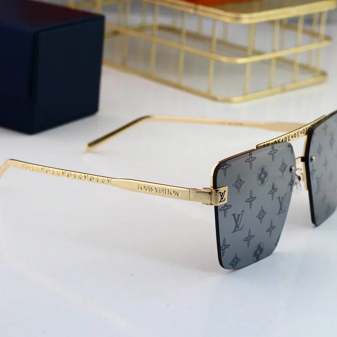 2025 HD Metal Monogram Sunglasses H8825