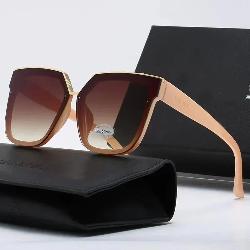 2025 Sunglasses  Trendy and fashionable large frame sunglasses