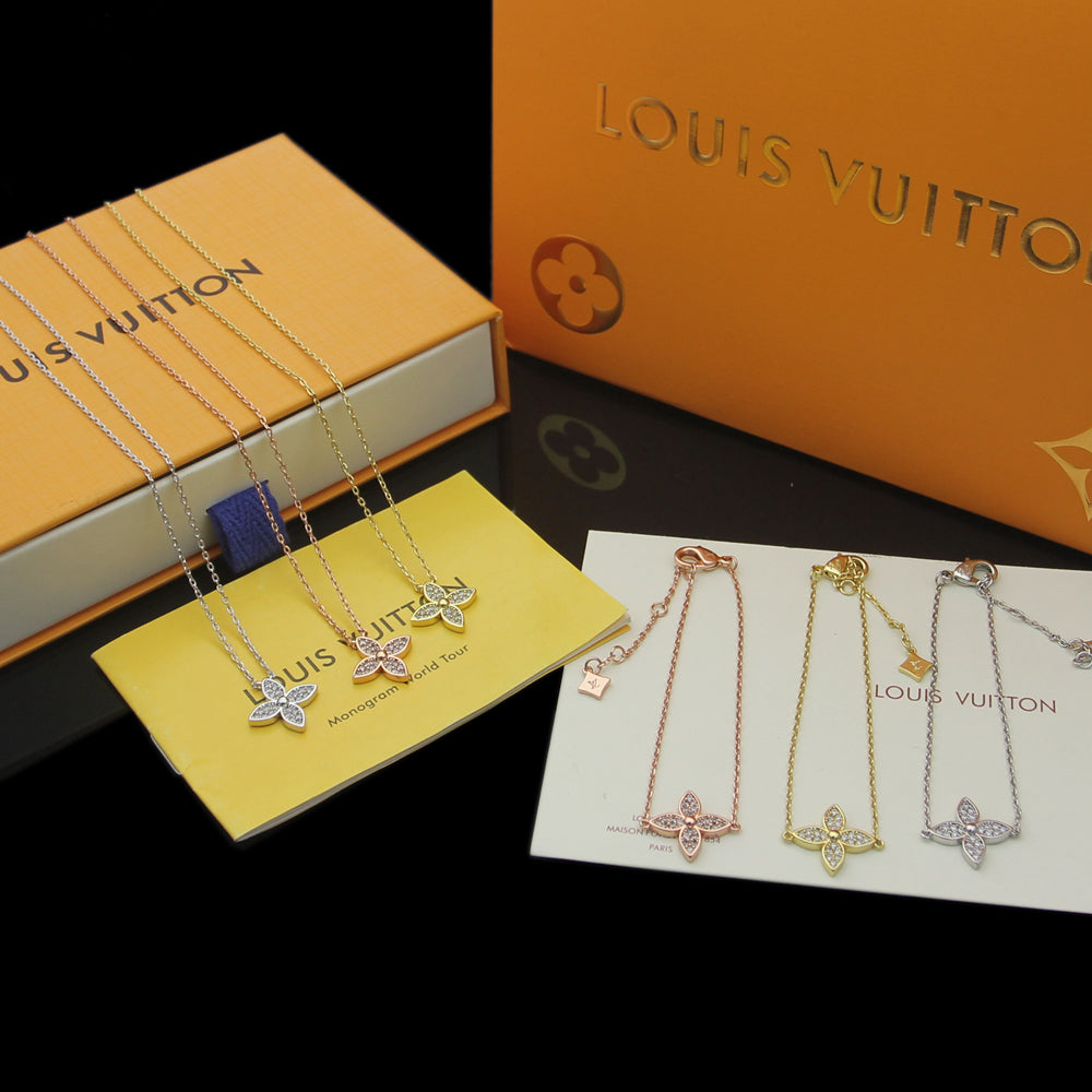2025 Star Blossom Necklace and Bracelet