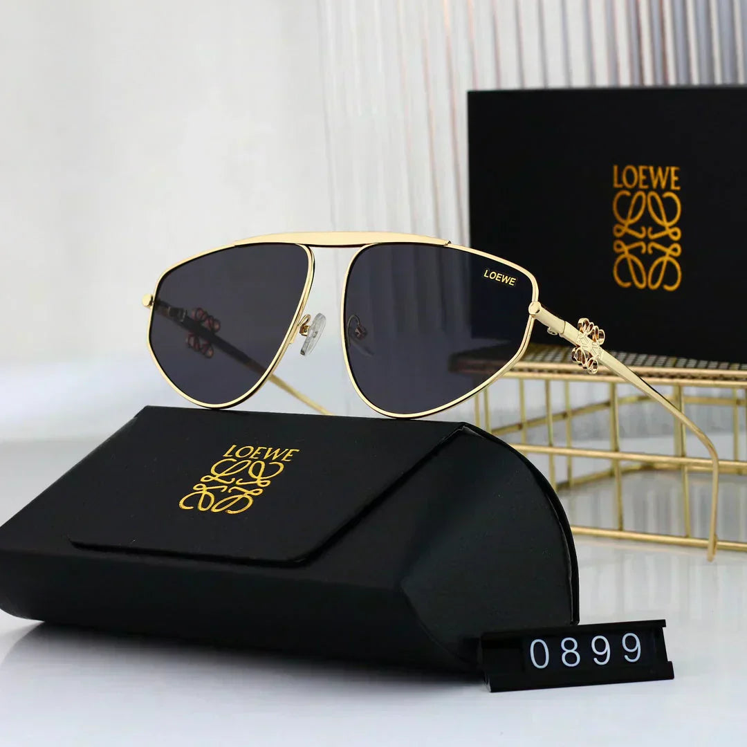 LOEWE Metal temple cat-eye sunglasses 0899