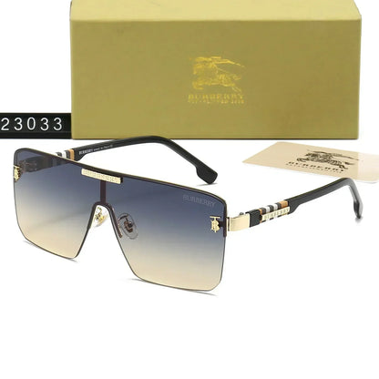 2025 One-Piece Checkered HD Sunglasses 23033