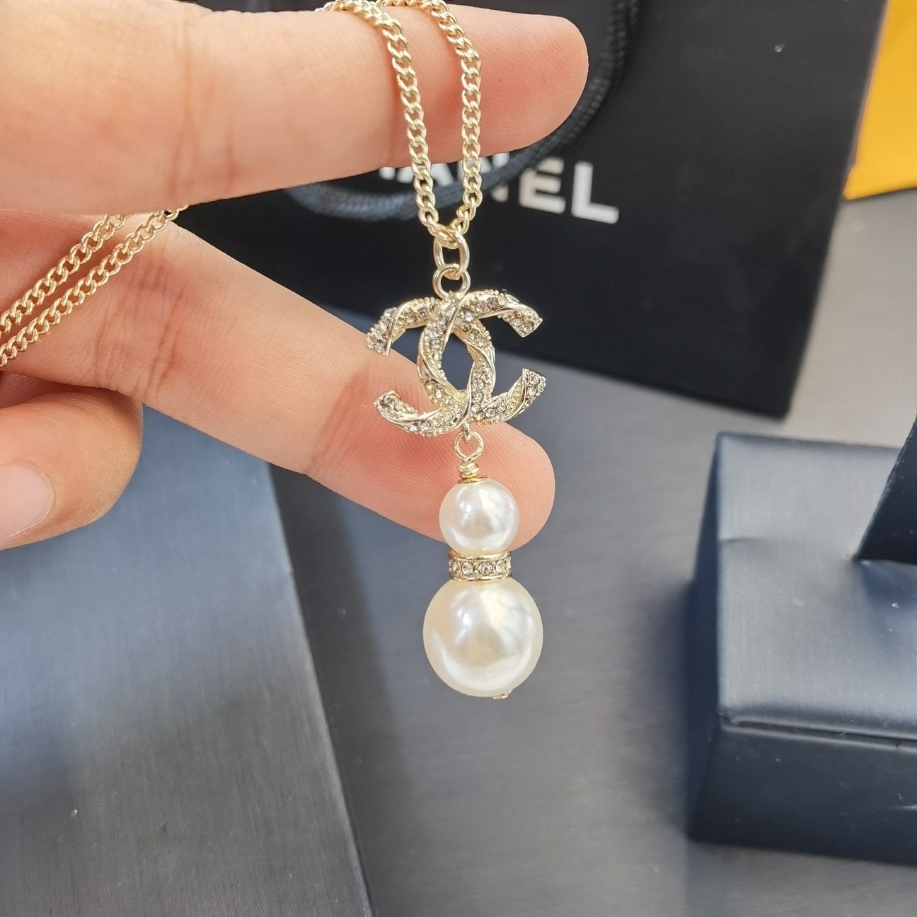 2025 High-end Luxury Double C Gourd Necklace