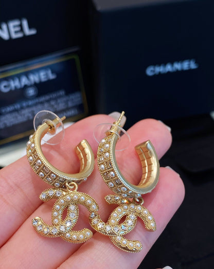 2025Luxury Pearl Double Earrings