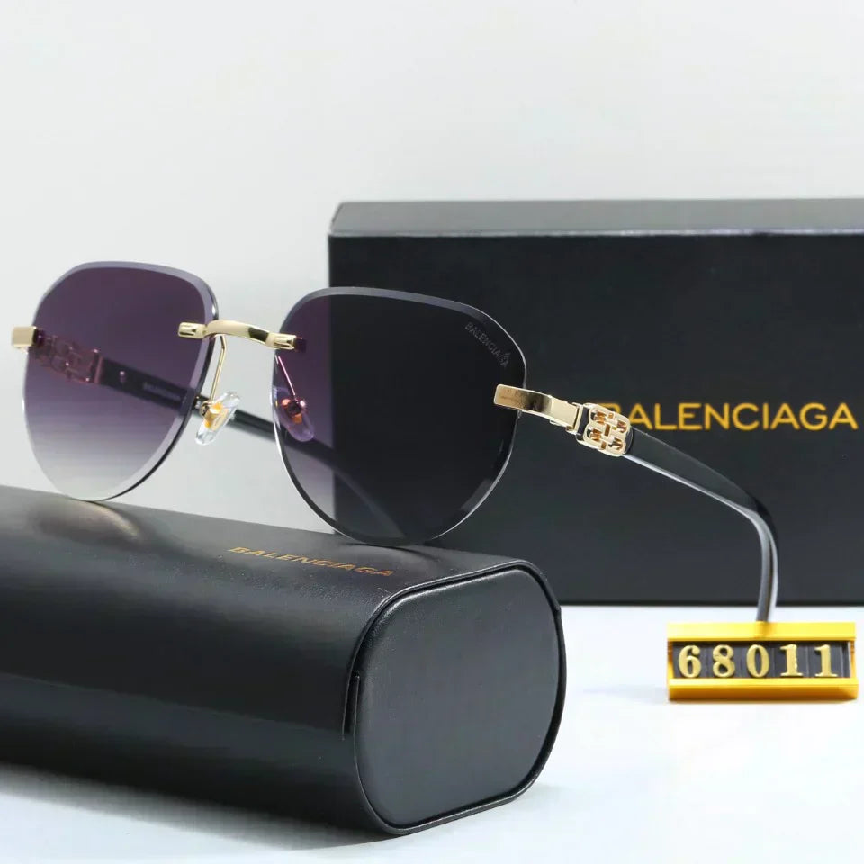 2025 New frameless 68011 sunglasses