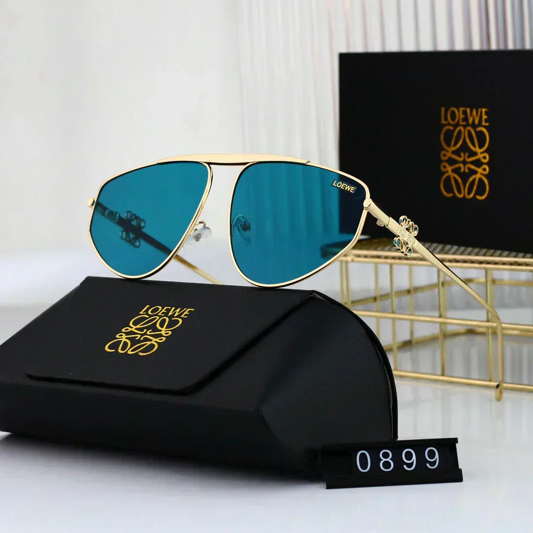 LOEWE Metal temple cat-eye sunglasses 0899