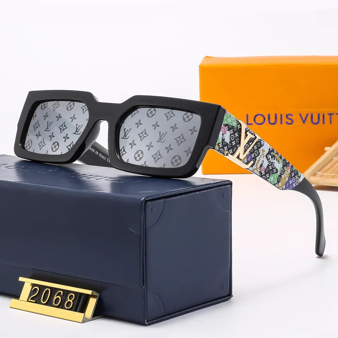 2025 Fashion Square Sunglasses 2068