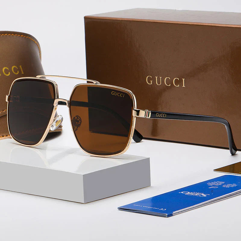 2025 Sunglasses  Large Frame Gradient Beam Square Sunglasses