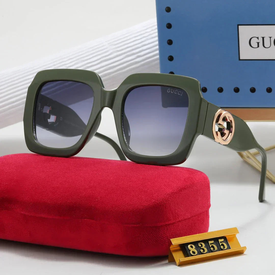 2025 Classic hollow square frame sunglasses