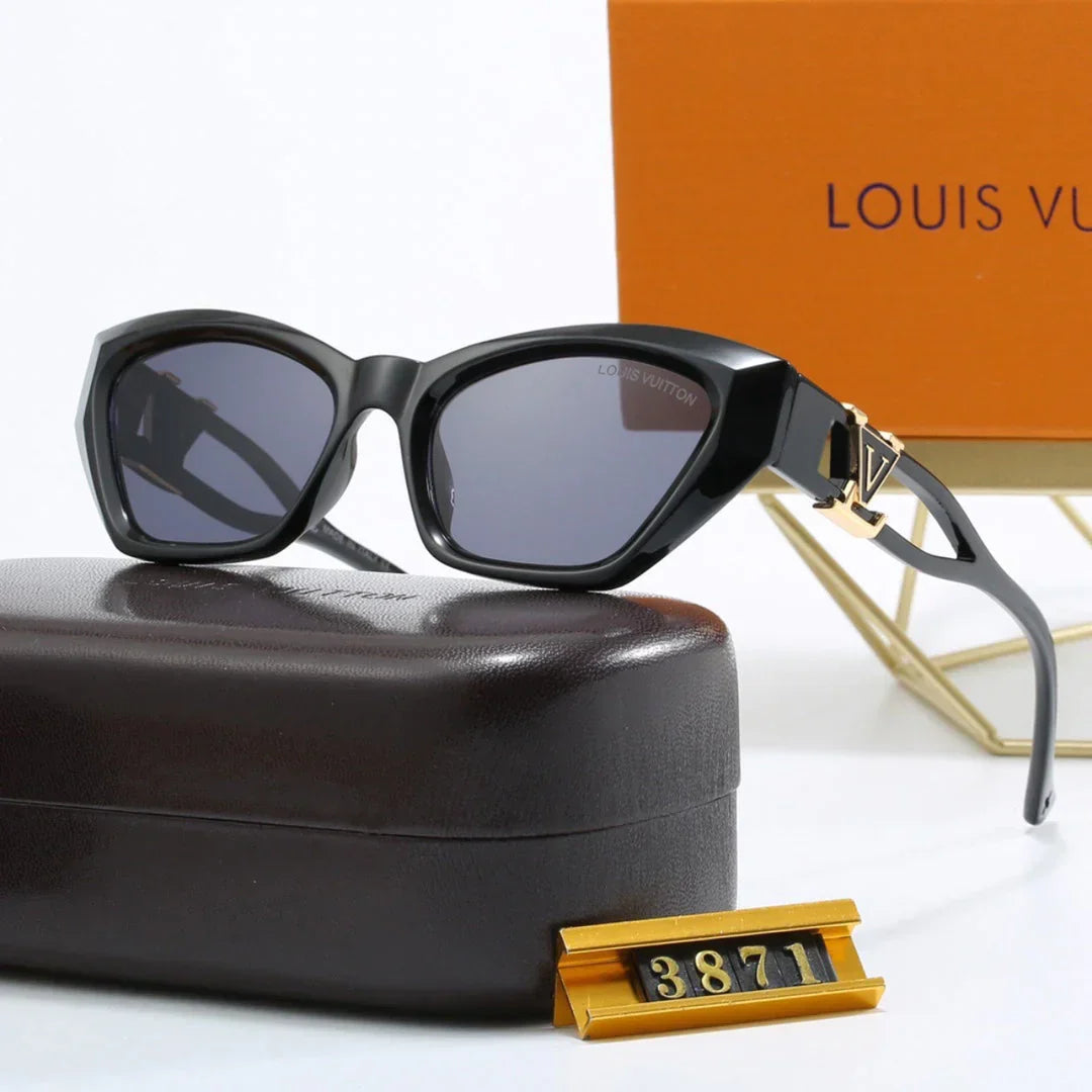 2025 Retro polygonal sunglasses