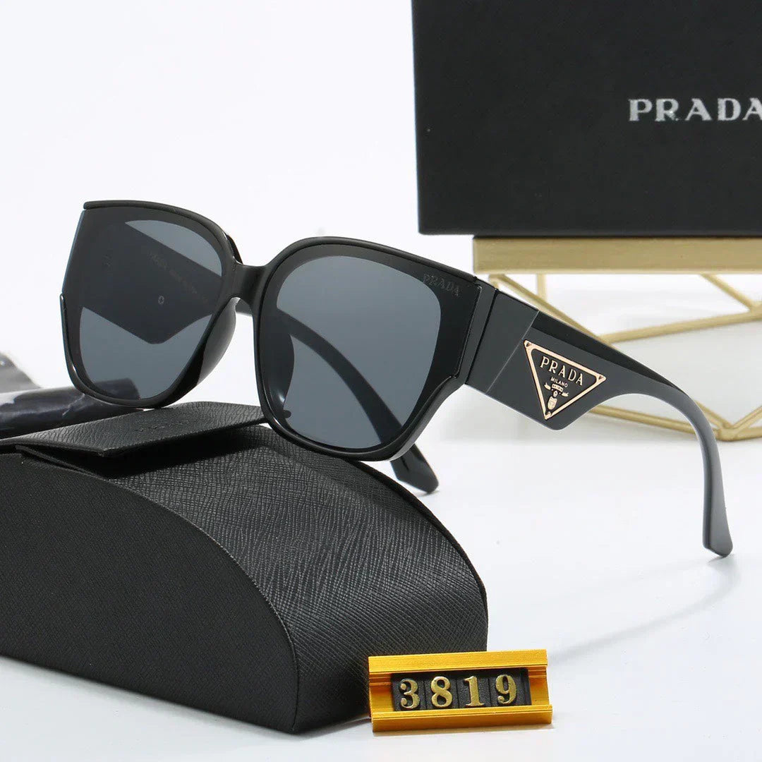 2025 Sunglasses  Thick Frame Retro Sunglasses