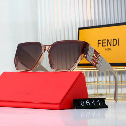 2025 High-end large-frame slim sunglasses