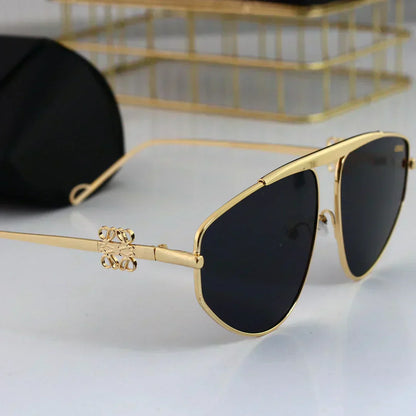 LOEWE Metal temple cat-eye sunglasses 0899