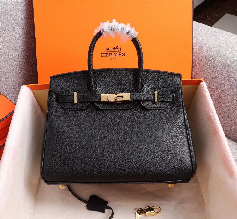 2025 Bag Birkin Handbag With Double Handles H1