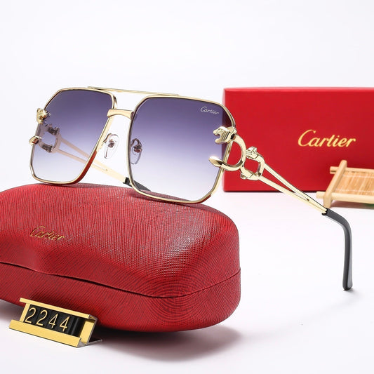 2025 Large frame square Sunglasses  2244