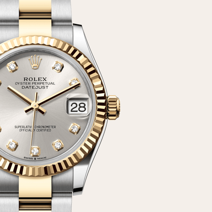 Datejust 31 Oyster, 31 mm, acier Oystersteel et or jaune watch
