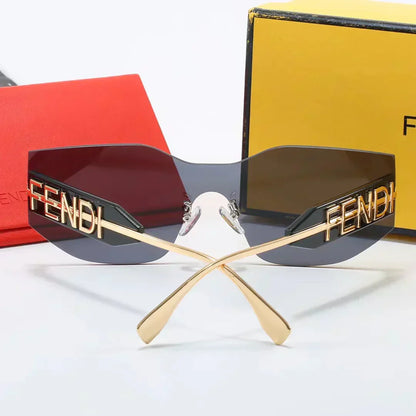2025 Korean style frameless sunglasses