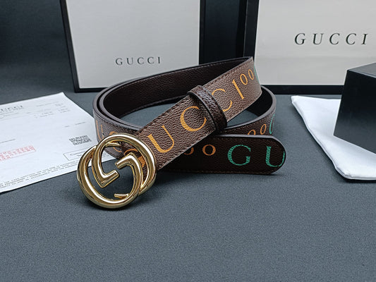 2025 Fashion Print  Belt