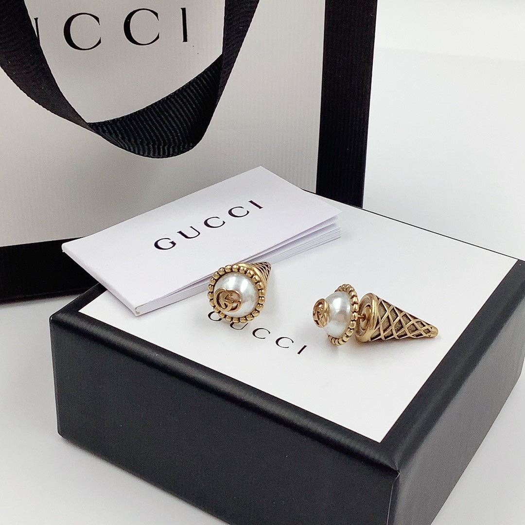 2025 Vintage Ice Cream Pearl Earrings