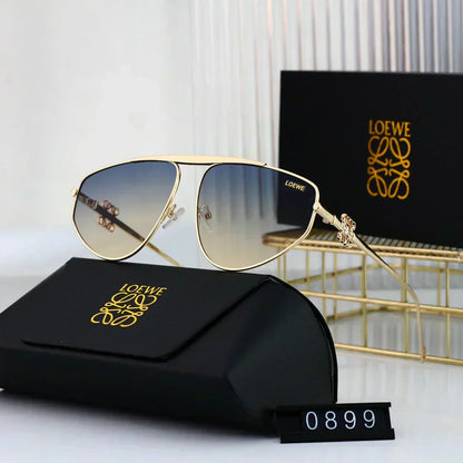 LOEWE Metal temple cat-eye sunglasses 0899