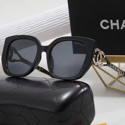 2025 Large frame diamond sunglasses