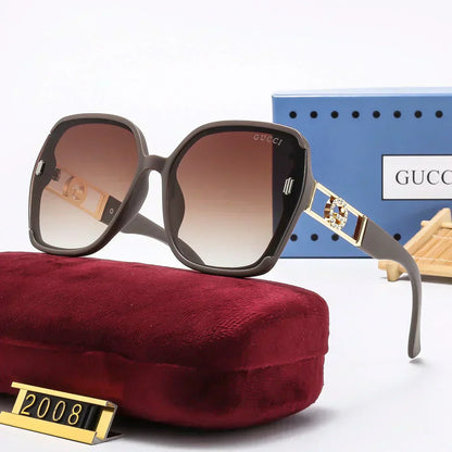 2025 Fashionable square frame UV protection sunglasses
