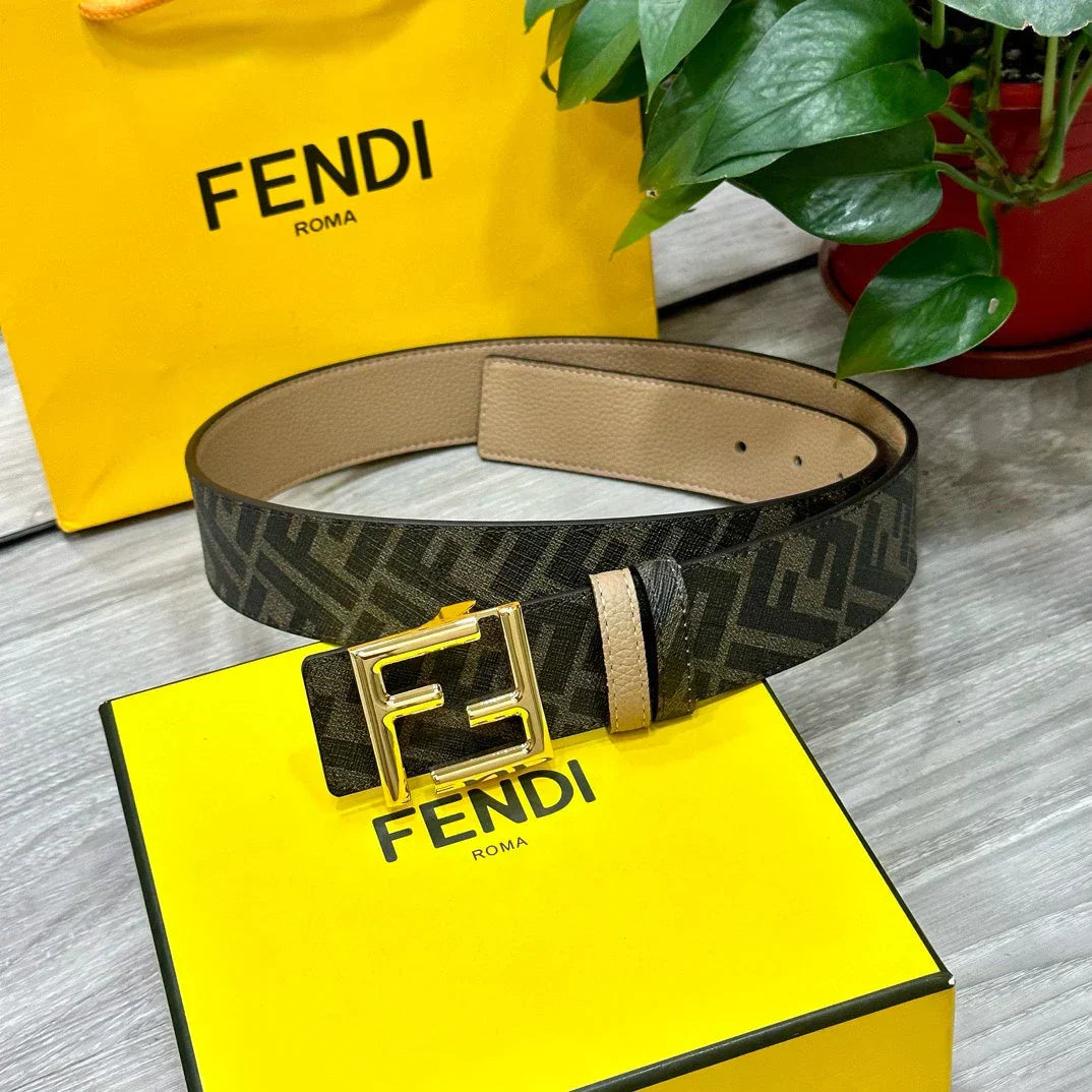 2025 Double belt loops with leather material