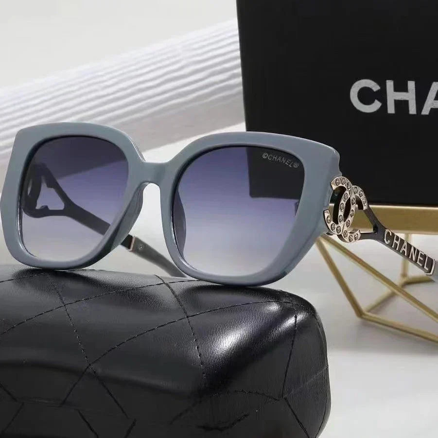 2025 Large frame diamond sunglasses