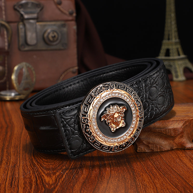2025 Medusa Biggie Leather Belt