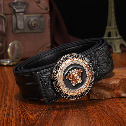 2025 Medusa Biggie Leather Belt
