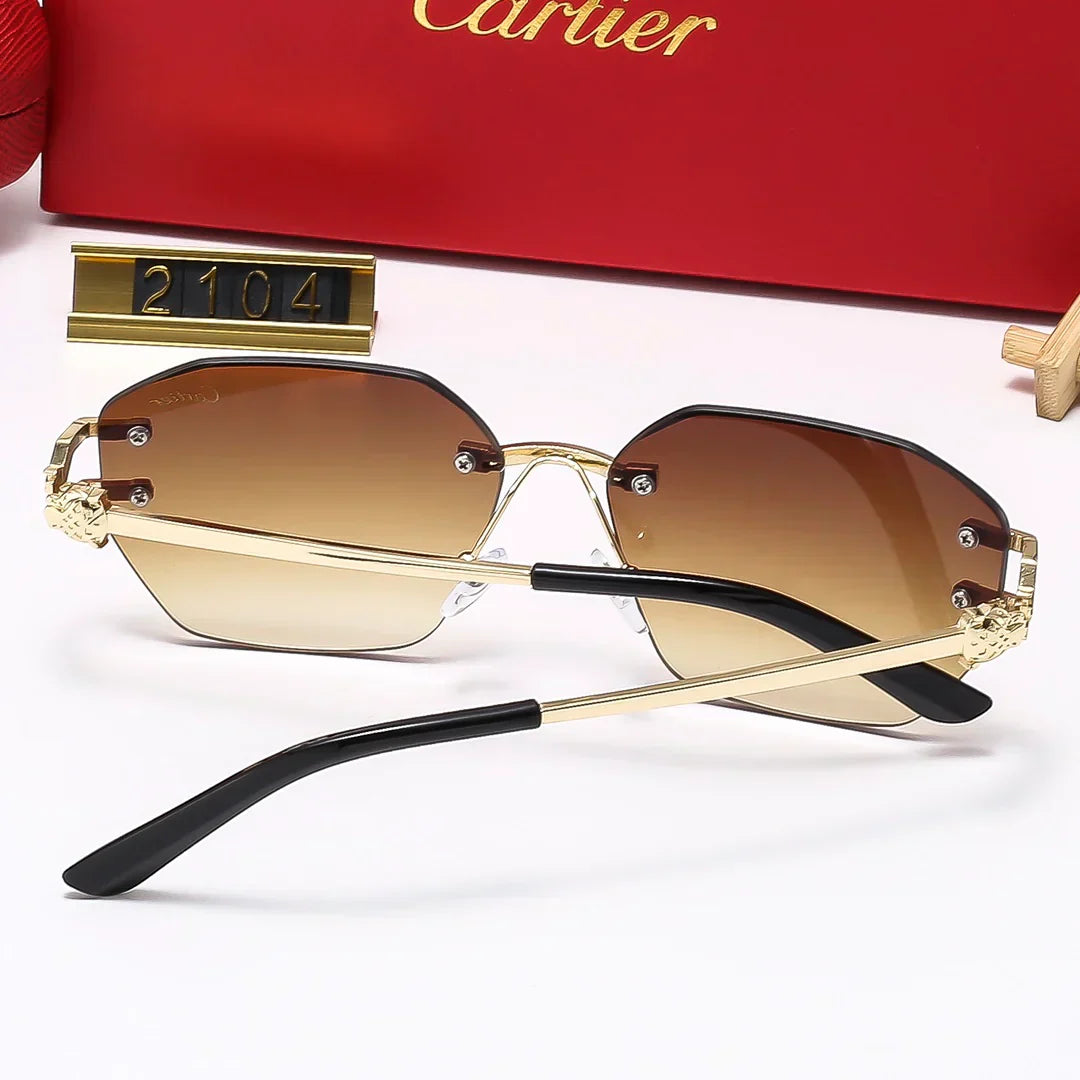 2025 Fashion Frameless Sunglasses 2104