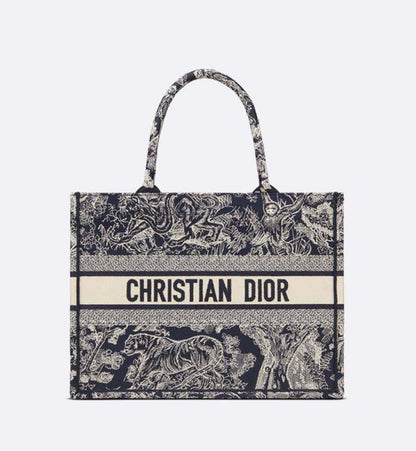 2025 Bag MEDIUM D BOOK TOTE