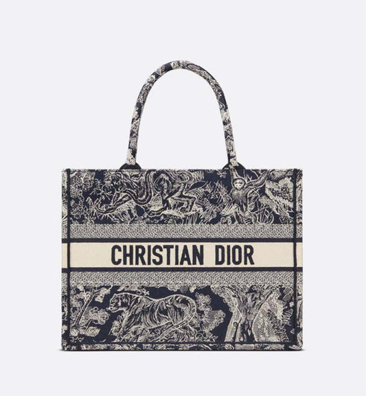 2025 Bag MEDIUM D BOOK TOTE