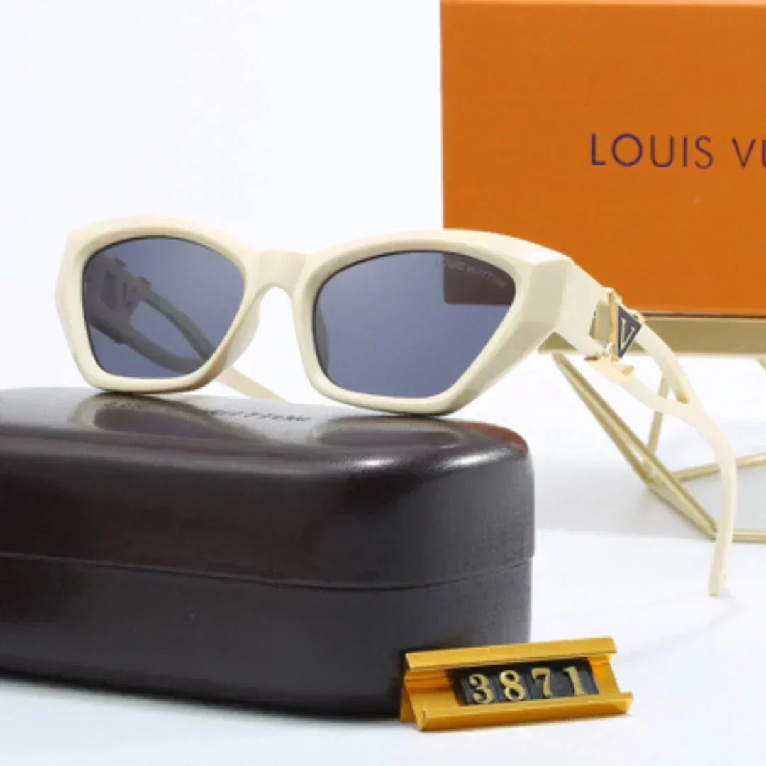 2025 Retro polygonal sunglasses