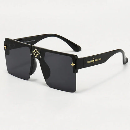 2025 Trendy half-frame sun protection sunglasses
