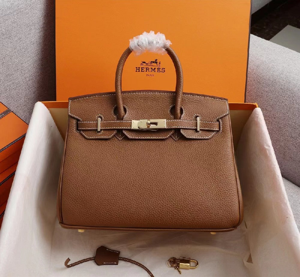 2025 Bag Birkin Handbag With Double Handles H1