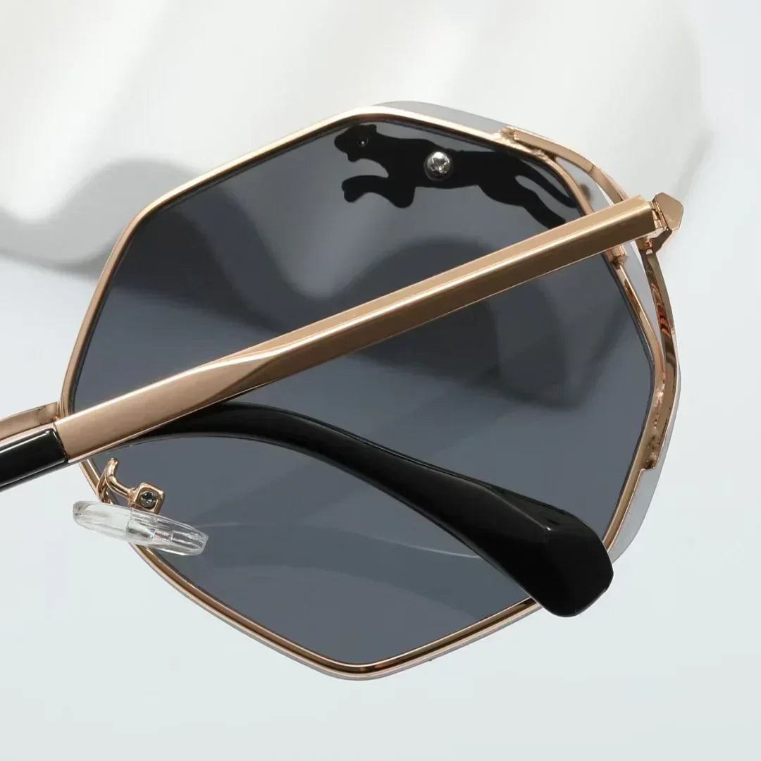 2025 Round Leopard Sunglasses 17209