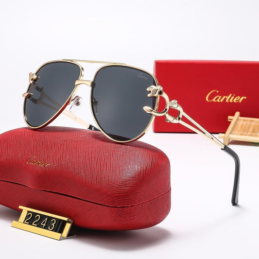 2025 Fashion oval sunglasses 2243