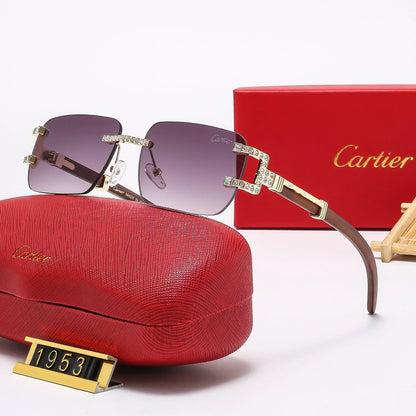2025 6 Colors Dimond Sunglasses—1953