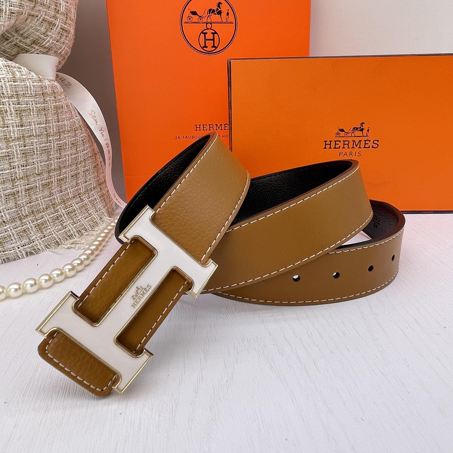 2025 2-color fashion belt