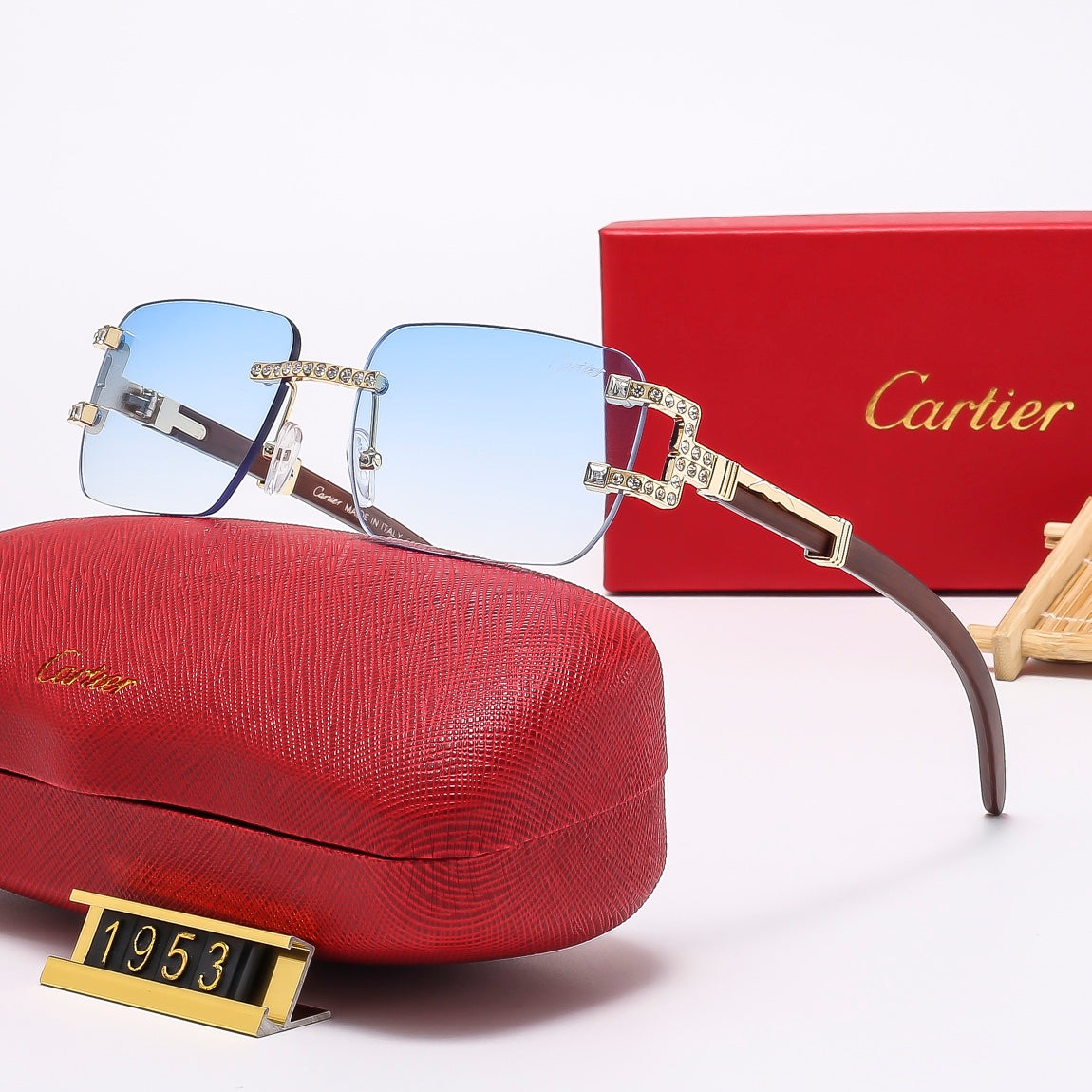 2025 6 Colors Dimond Sunglasses—1953