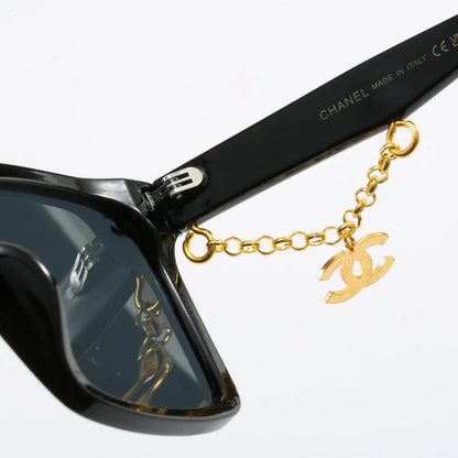 2025 Stylish simple square frame sunglasses 69018