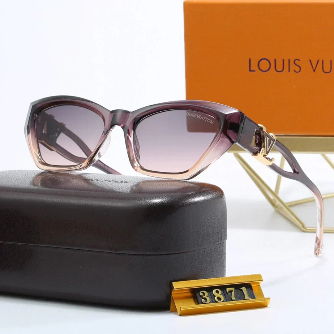 2025 Retro polygonal sunglasses