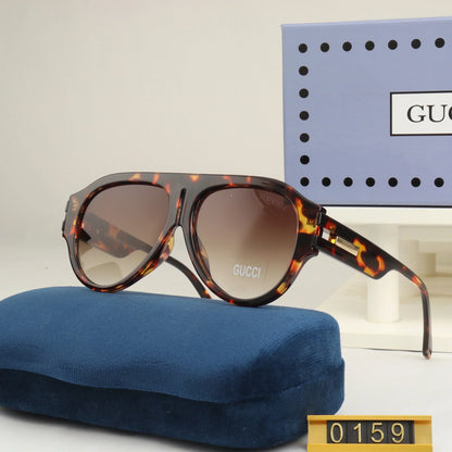 2025 Sunglasses  New toad mirror punk style large frame sunglasses