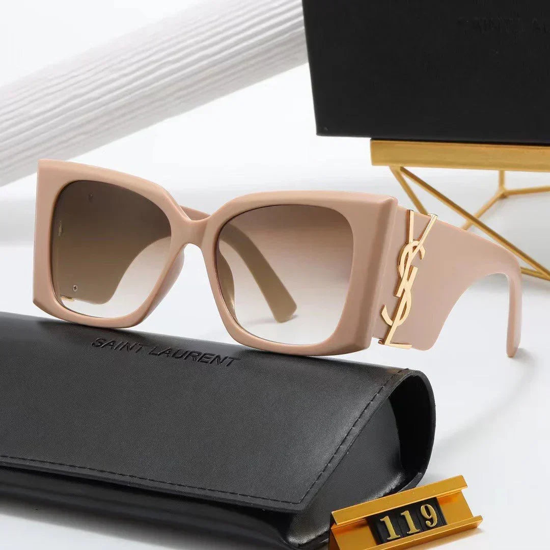 2025 Retro large frame butterfly sunglasses